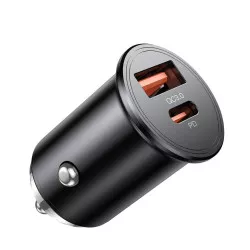 Зарядно за автомобил 12V XO - CC43 45W, USB-A, USB-C