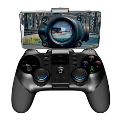Bluetooth джойстик със стойка за телефон iPega PG-9156 Wireless Gaming Controller IOS 13/Android HID/Wired:PS3,Windows 7/8/10, Nintendo Switch