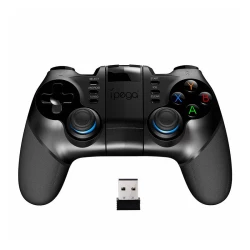 Bluetooth джойстик със стойка за телефон iPega PG-9156 Wireless Gaming Controller IOS 13/Android HID/Wired:PS3,Windows 7/8/10, Nintendo Switch