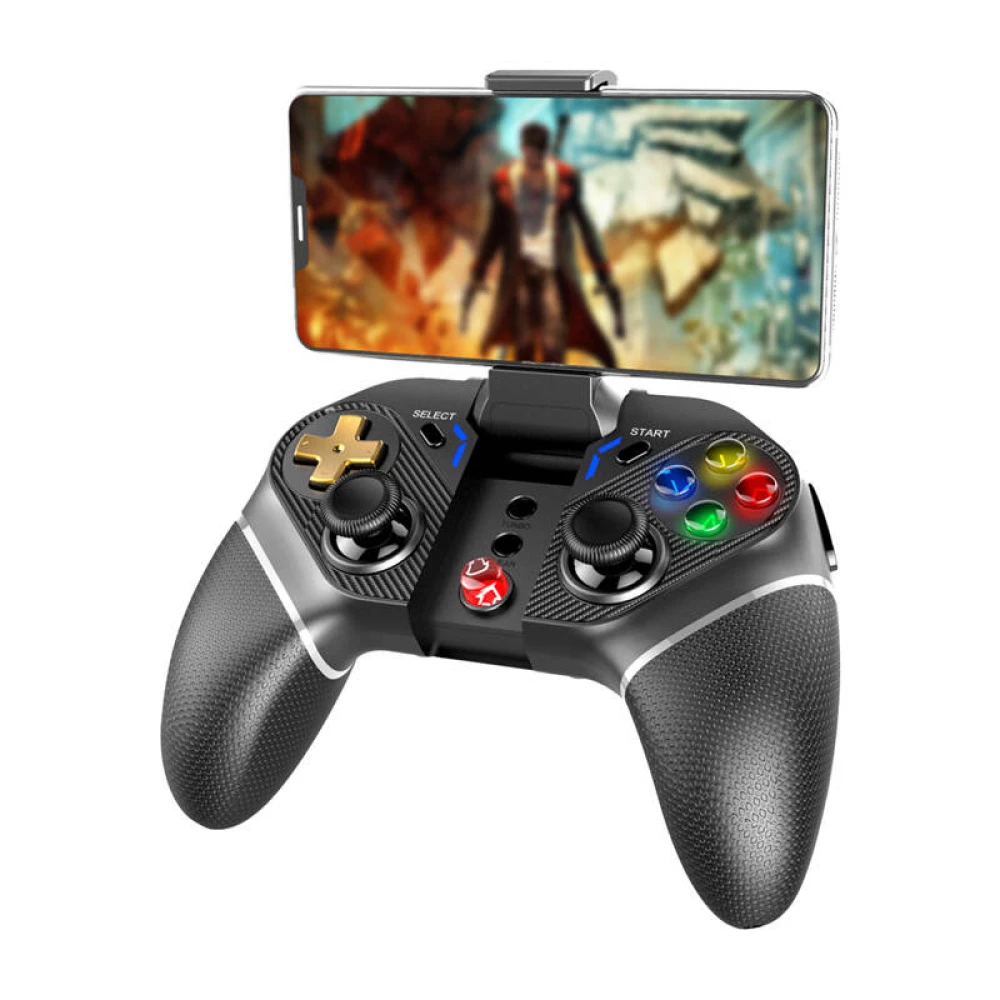 Bluetooth джойстик със стойка за телефон iPega PG-9218 Wireless Gamepad Controller PS3/Android/ iOS/ Windows 7/8/10/Nintendo Switch