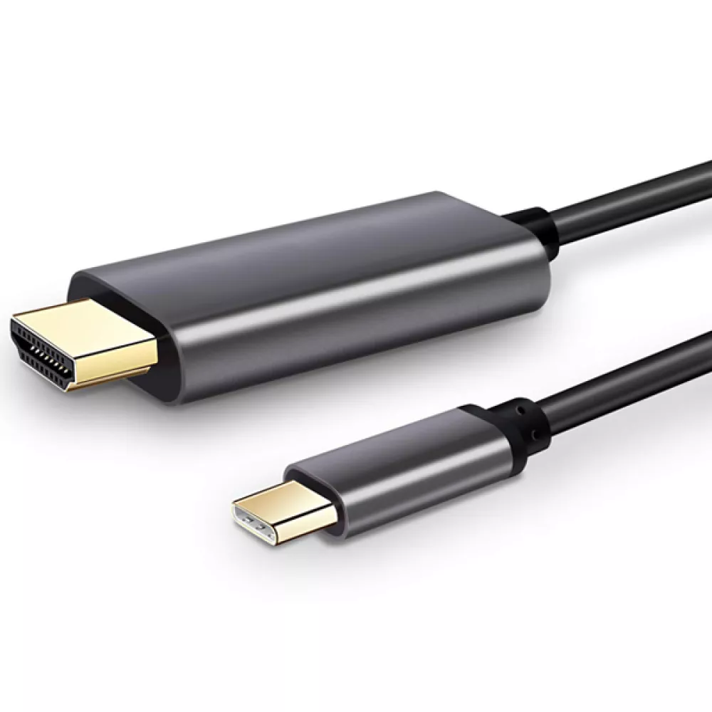 Кабел HD 4K  Type-C към HDMI, 30Hz, 1.8 метра