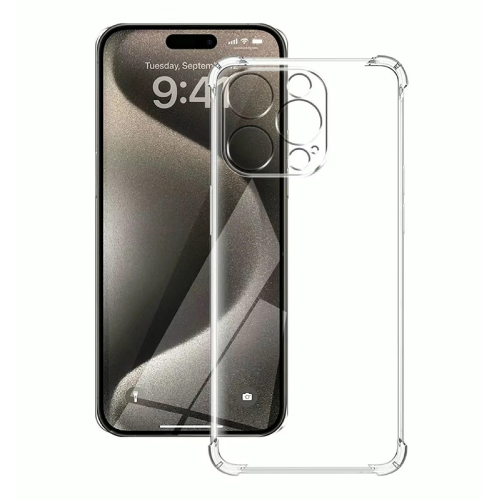 Силиконов калъф Air Defender за Apple iPhone 15 Plus