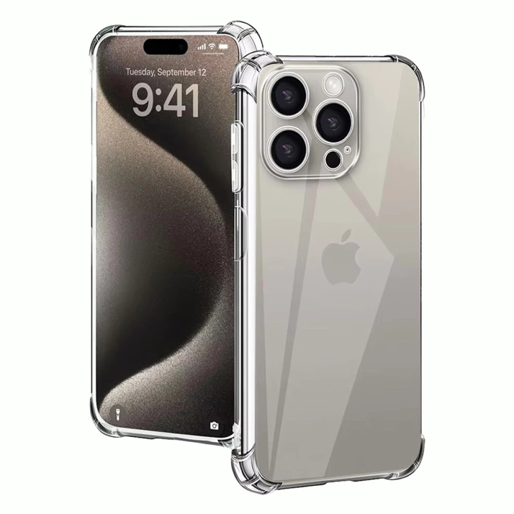 Силиконов калъф Air Defender за Apple iPhone 15 Plus