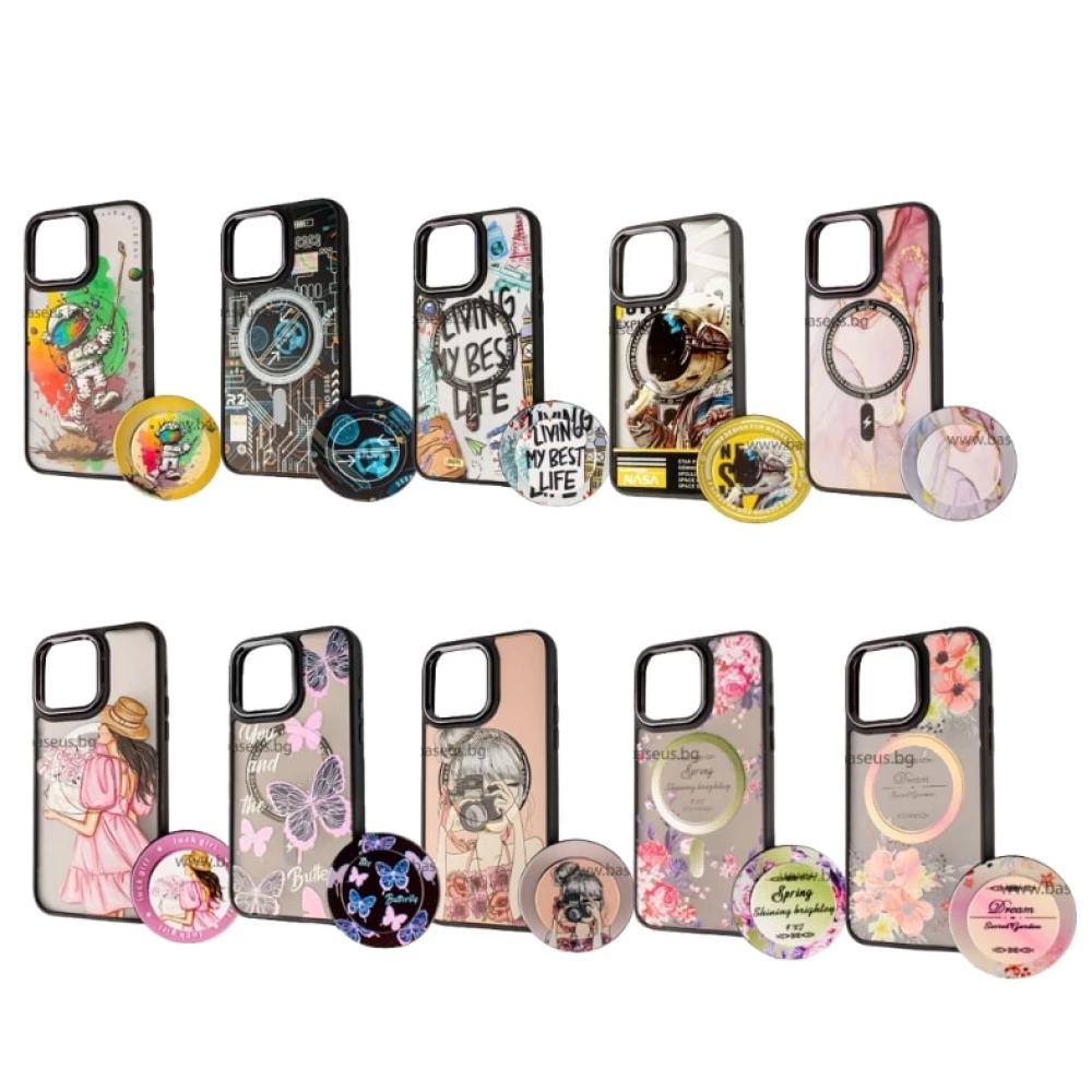 Калъф BOTER MagSafe с MagPopsocket за Samsung Galaxy A13 5G