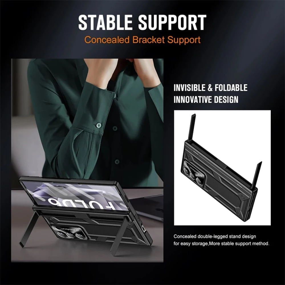 Калъф FW Full Body Iron Armor със стойка за Samsung Galaxy Z Fold 6 Калъф FW Full Body Iron Armor със стойка за Samsung Galaxy Z Fold 6