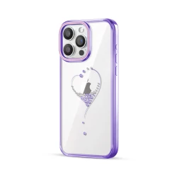 Калъф Kingxbar Wish Series за Apple iPhone 14 Pro - лилав