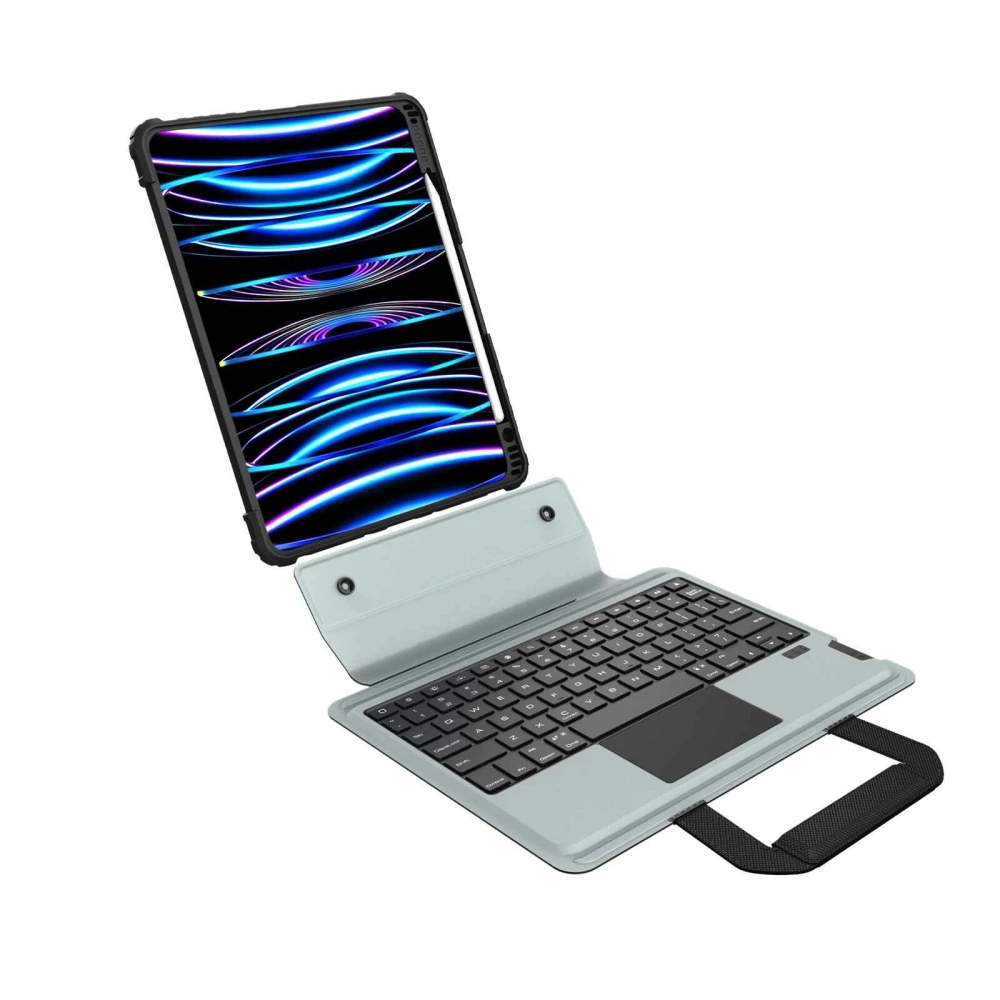 Калъф с клавиатура NILLKIN Bumper GO за таблет  iPad Pro 12.9 2020/2021/2022/ Air 13 2024/2025, Backlit Version