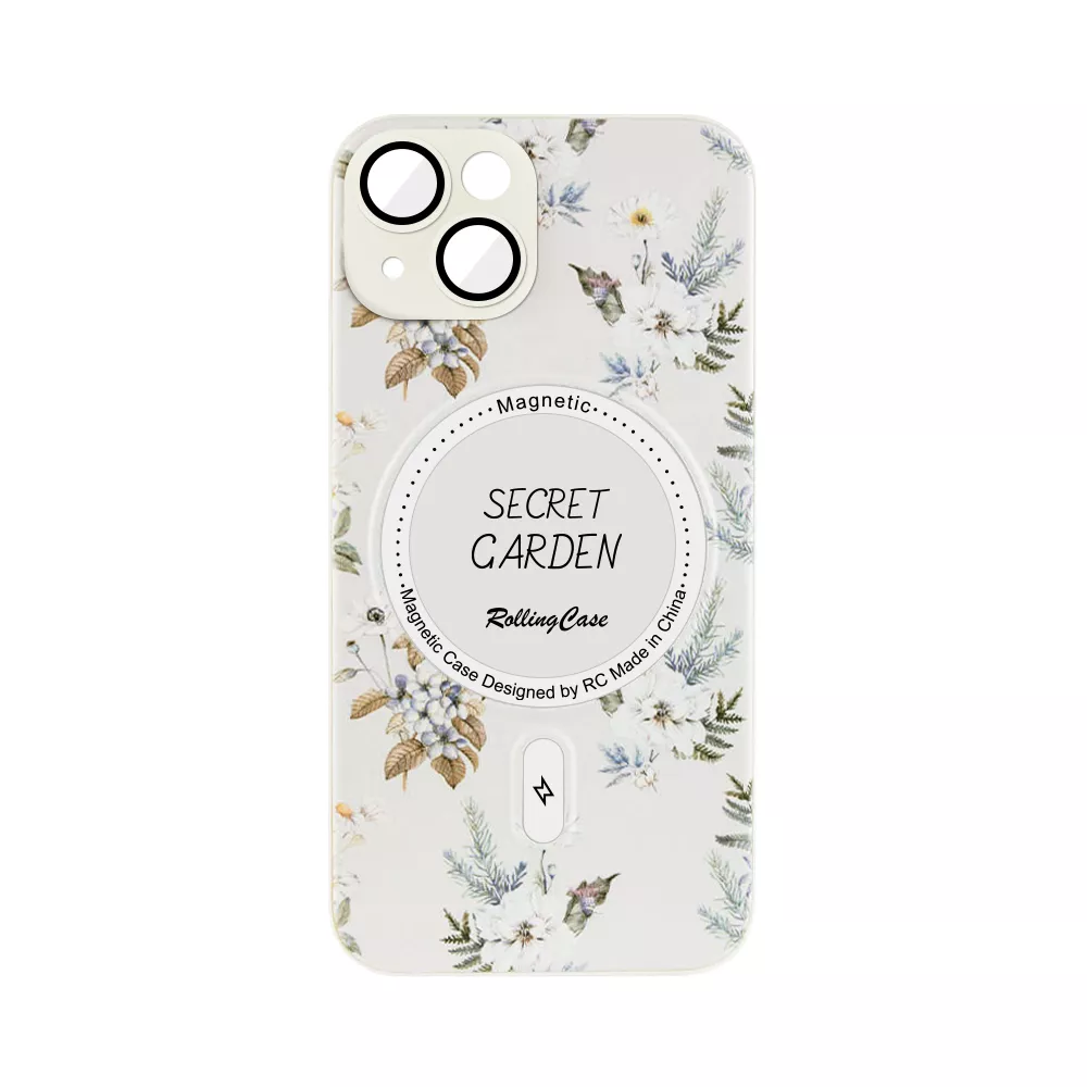 Силиконов калъф Secret Garden MagSafe за Apple iPhone 14 Pro