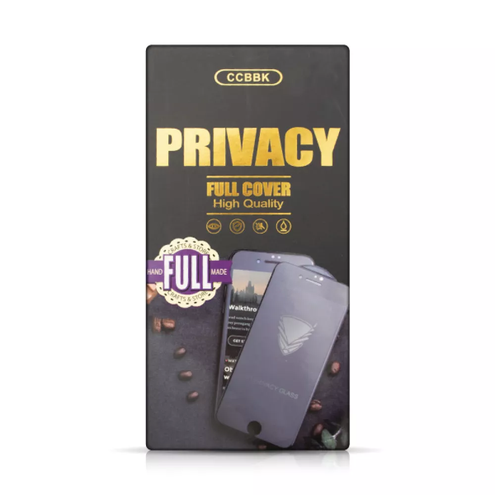 Стъклен протектор 3D PRIVACY за Apple iPhone 14 Pro