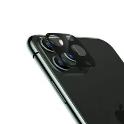 3D стъклен протектор за камера Apple iPhone 11 Pro Max, Черен