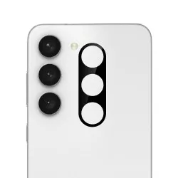3D стъклен протектор за камера Samsung Galaxy S23, Черен