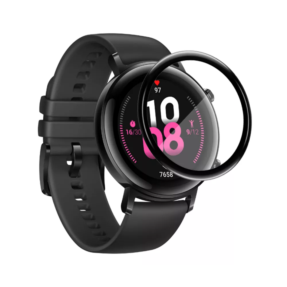 Стъклен протектор 3D за смарт часовник Huawei Watch GT2 42мм 