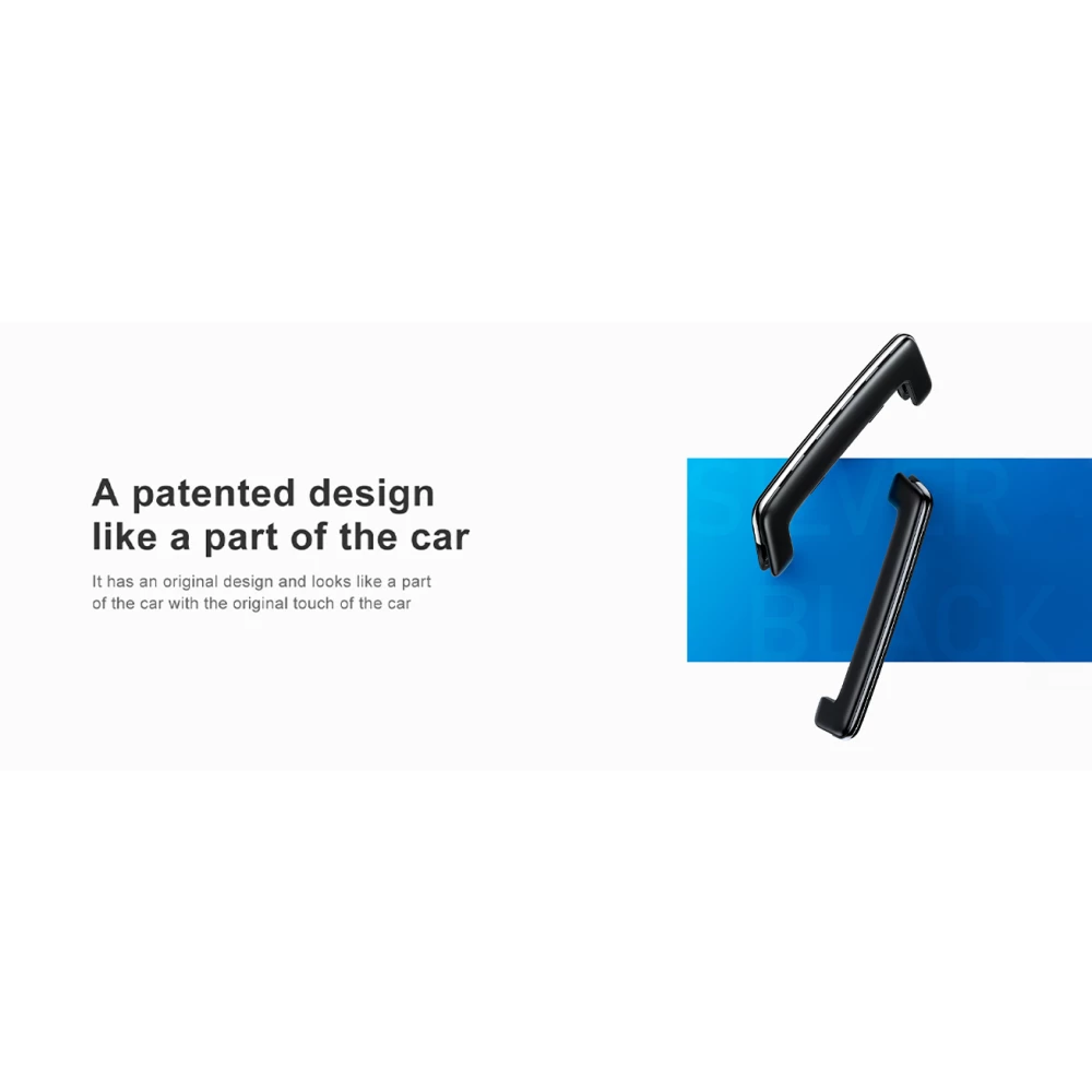 Ароматизатор за автомобил BASEUS Paddle air freshener - (SUXUN-BP0S) - 6 бр. - 3 аромата / сребърен