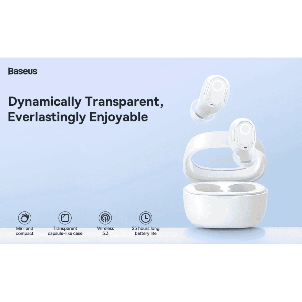 Слушалки BASEUS Bowie WM02 - (NGTW180302), TWS, с Bluetooth