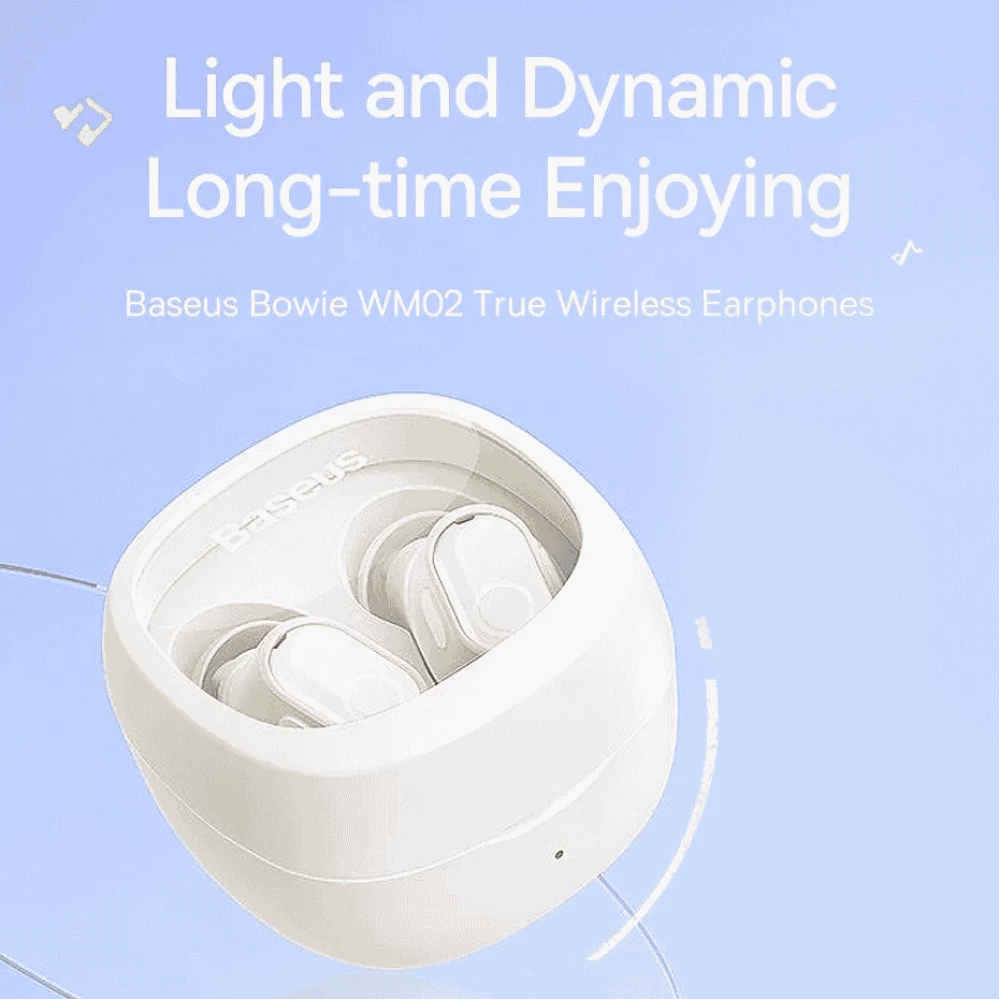 Слушалки BASEUS Bowie WM02 - (NGTW180302), TWS, с Bluetooth