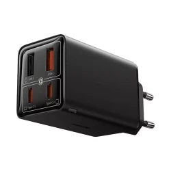 Зарядно устройство 220V BASEUS 65W, 2xUSB-A, 2xUSB-C, GaN6 Pro (P10162701113-00)