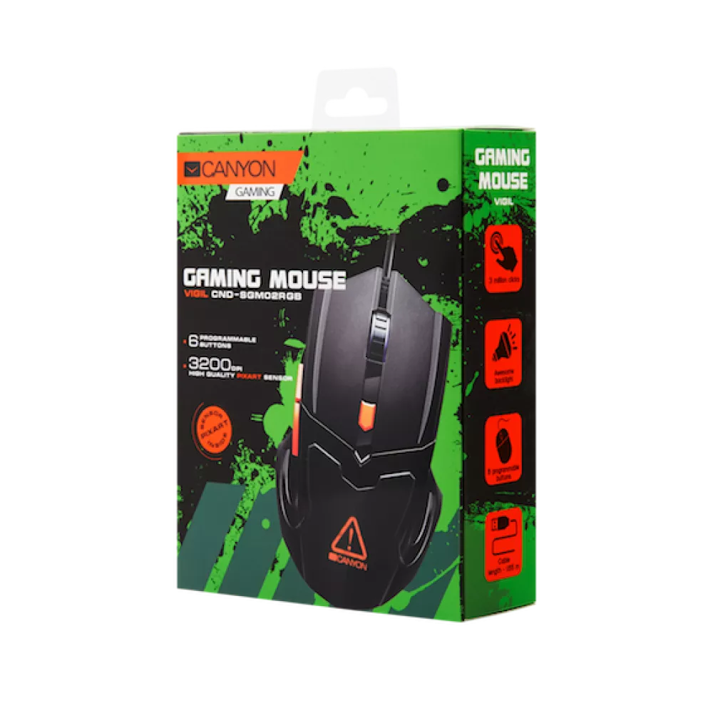 Геймърска мишка CANYON - CND-SGM02RGB