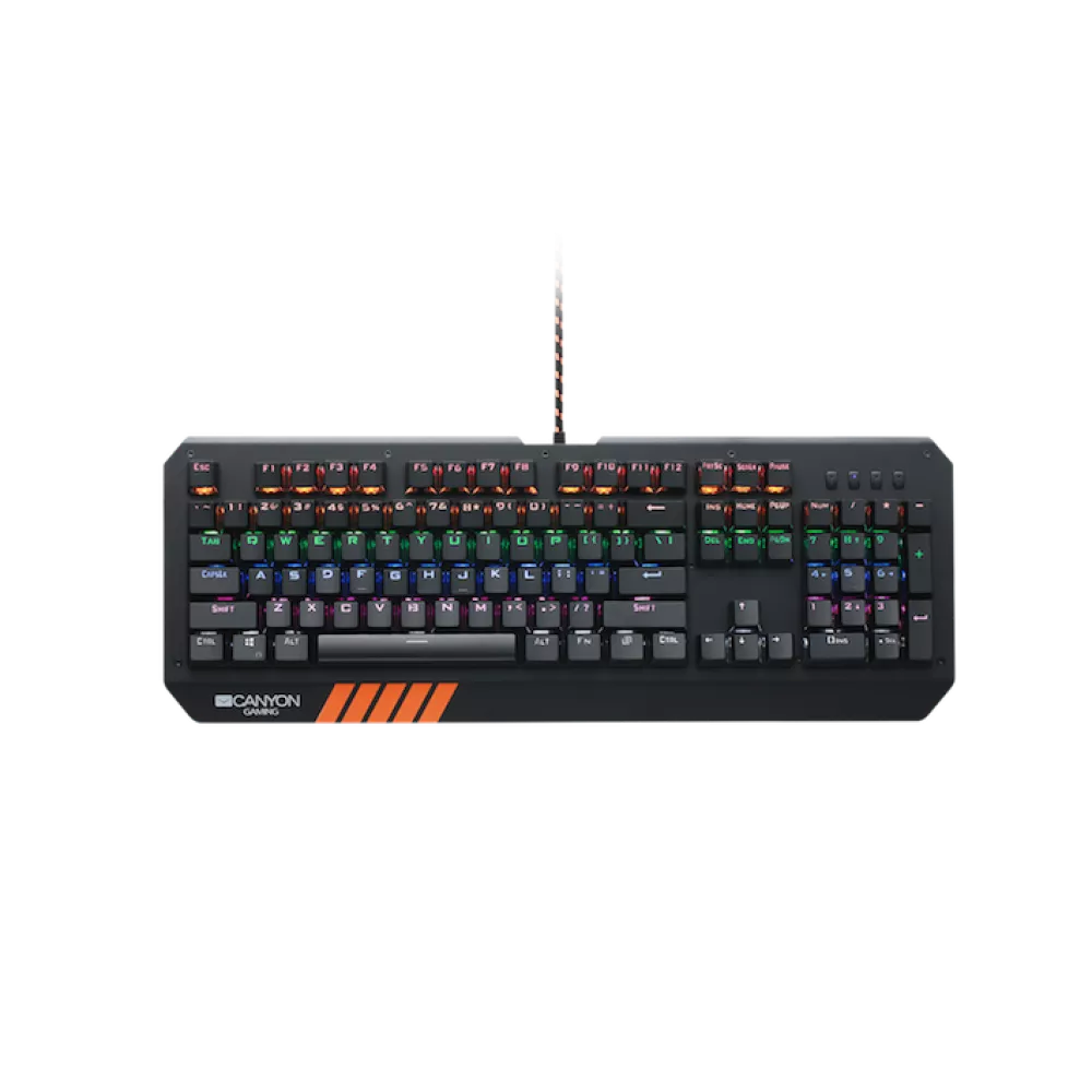 Геймърска клавиатура CANYON - Hazard GK-6 с LED подсветка