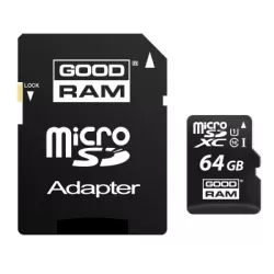 Карта памет GOODRAM - class 10 + адаптер, 64GB