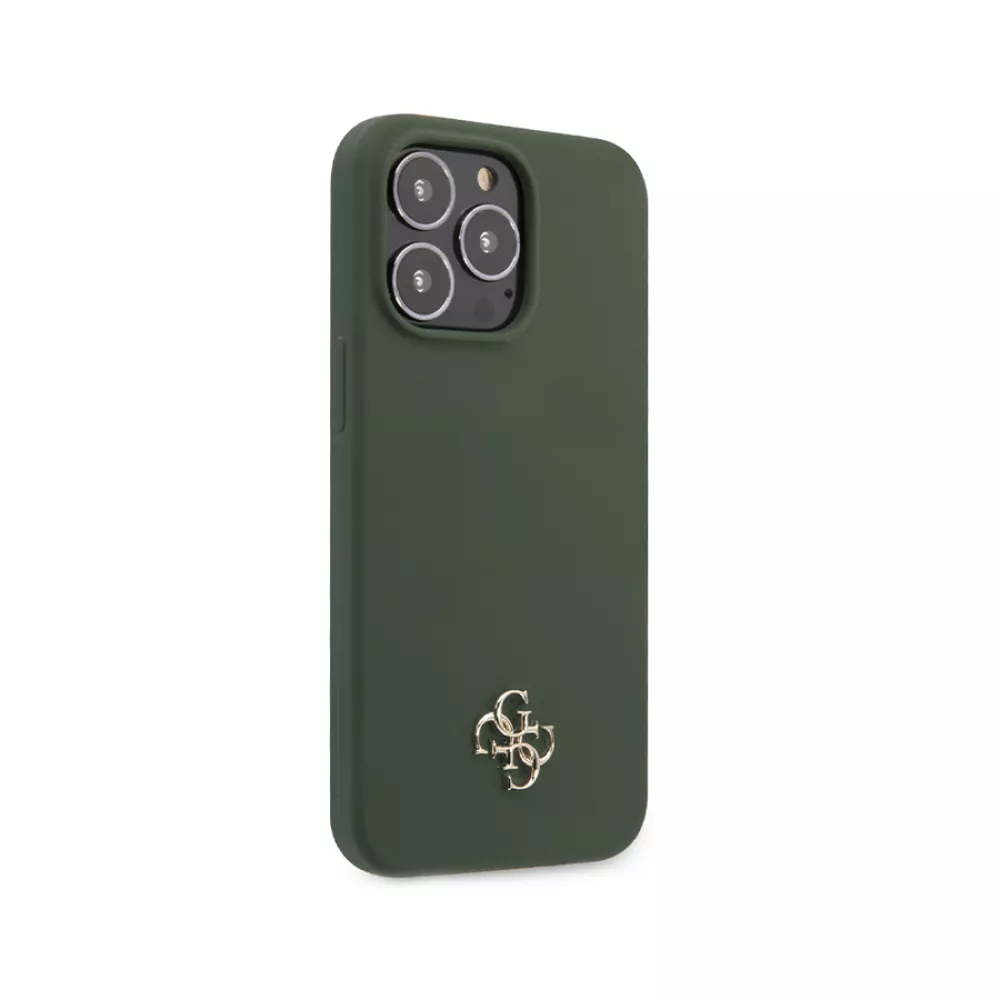 Калъф GUESS 4G Silicone Metal Logo за Apple iPhone 13 Pro
