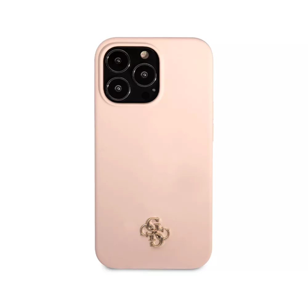 Калъф GUESS 4G Silicone Metal Logo за Apple iPhone 13 Pro