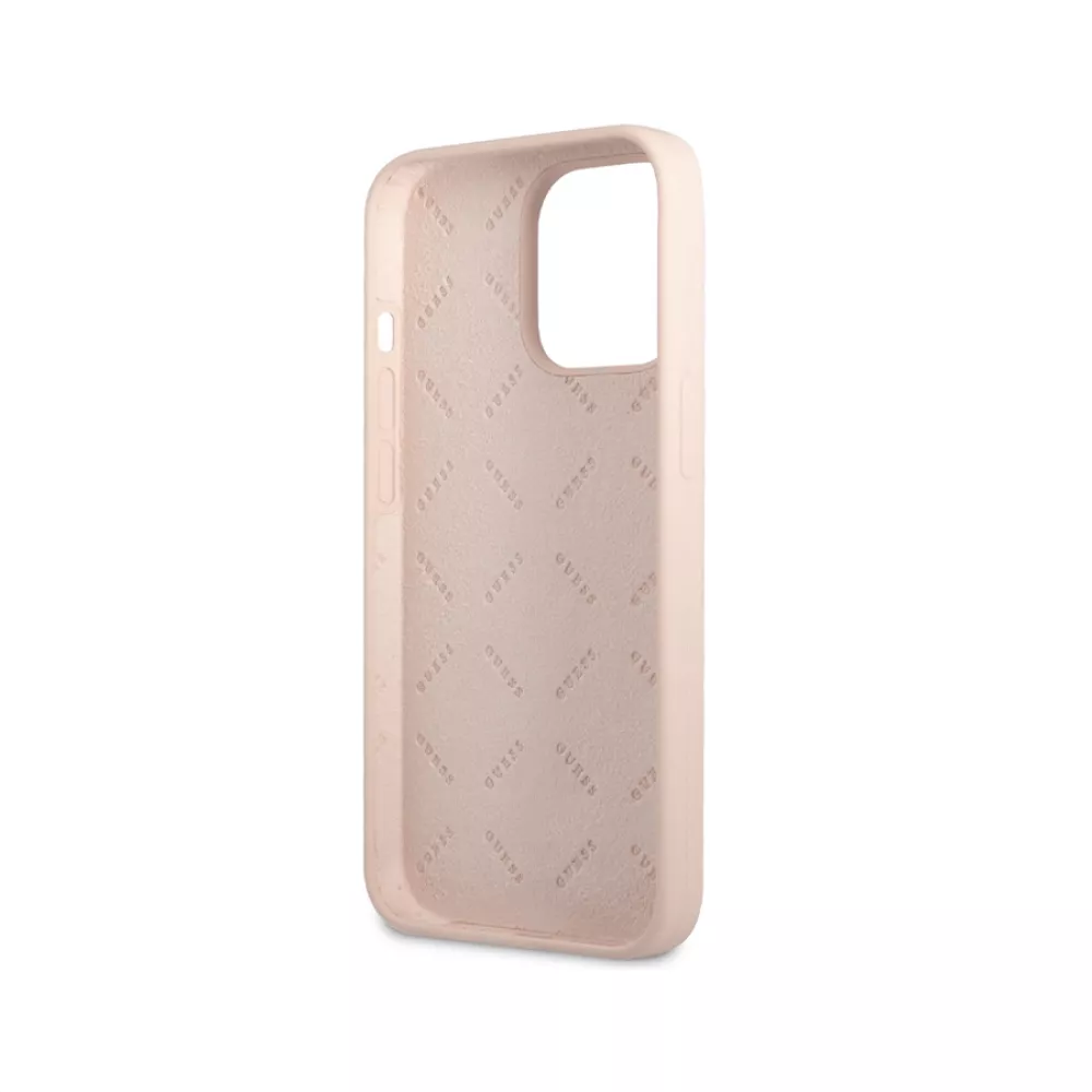 Калъф GUESS 4G Silicone Metal Logo за Apple iPhone 13 Pro