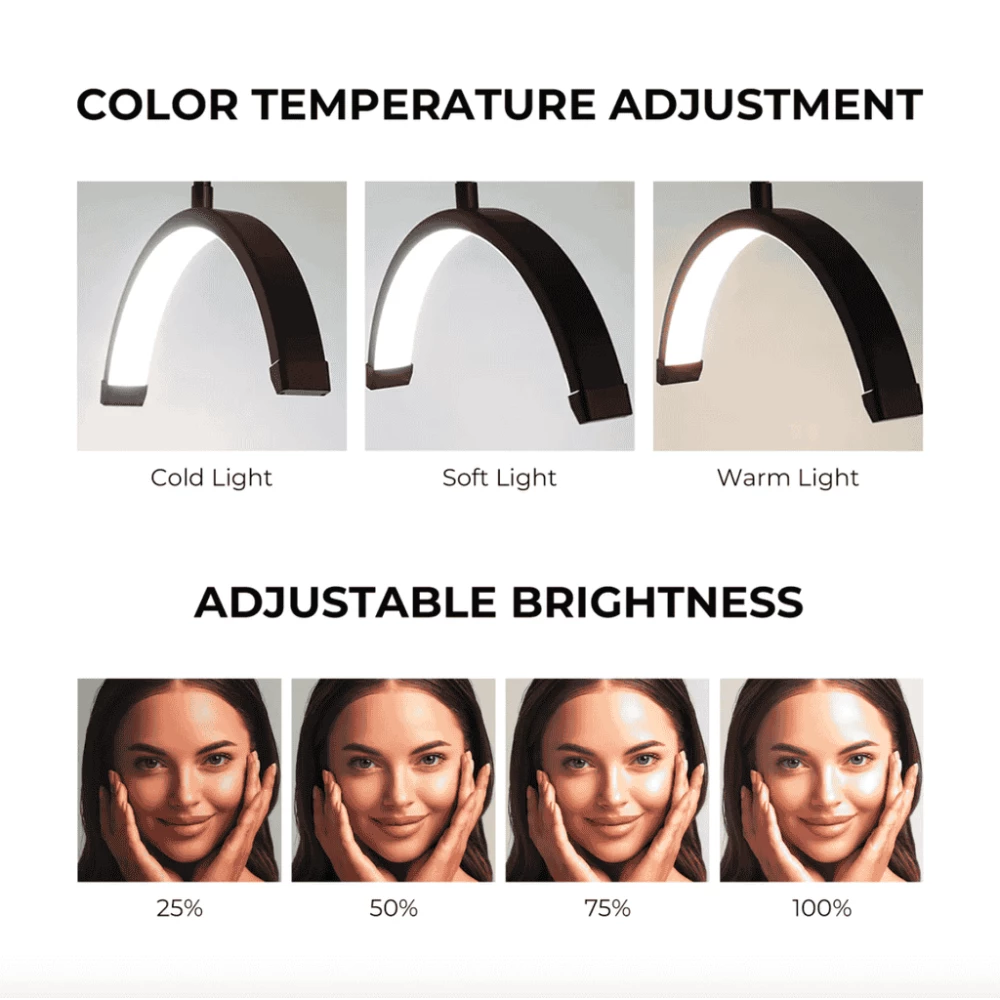       Козметична LED лампа OEM, статична - 16 инча