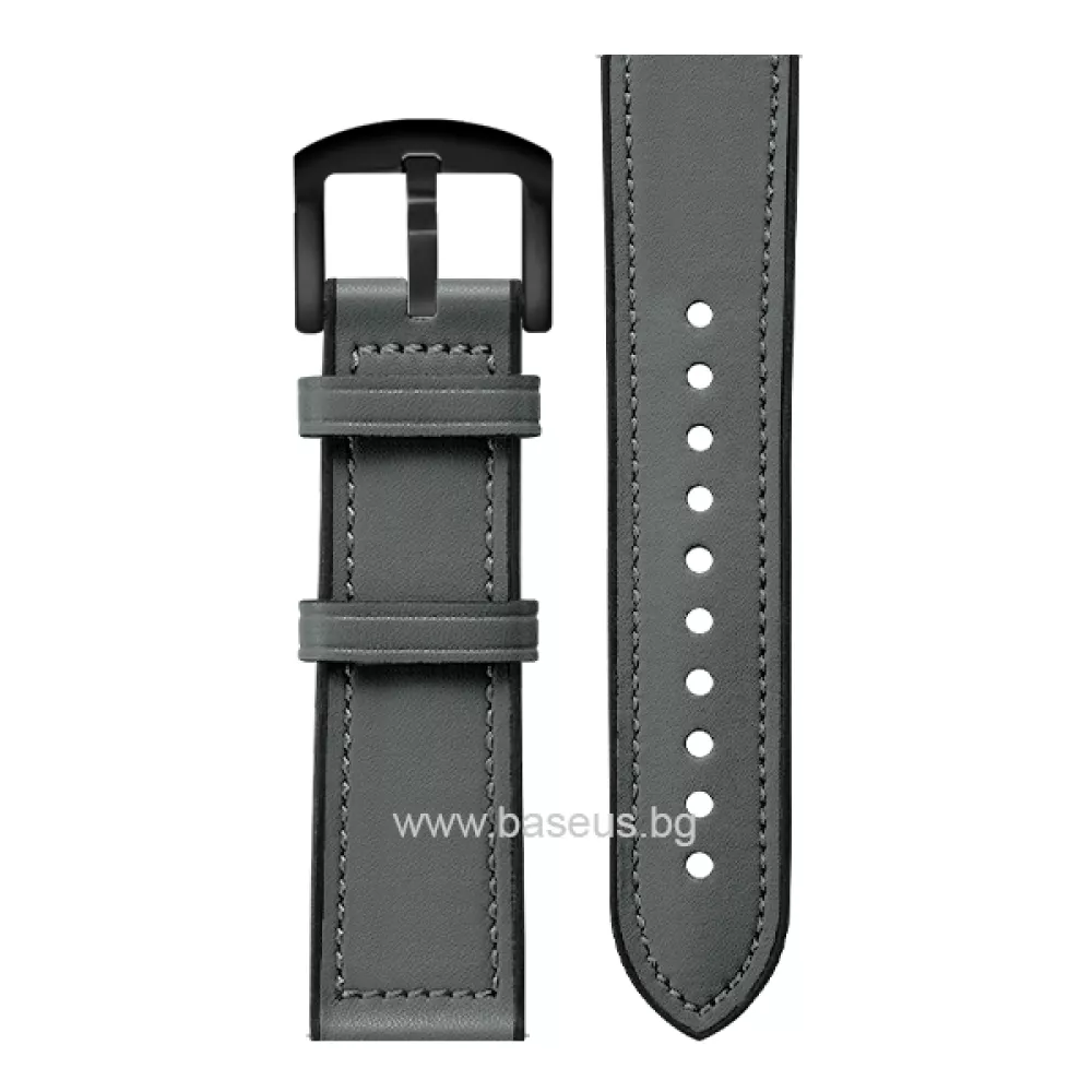 Силиконова каишка за смарт часовник Huawei Watch GT 46мм - TPU Leather Cover Strap