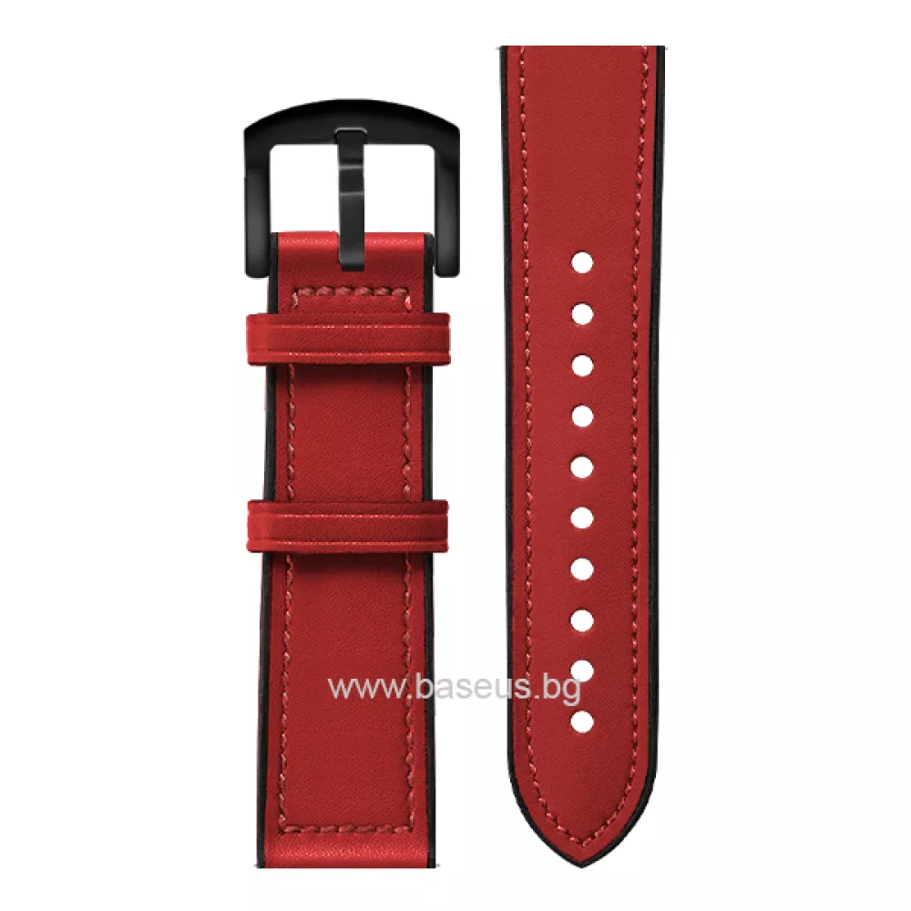 Силиконова каишка за смарт часовник Huawei Watch GT 46мм - TPU Leather Cover Strap