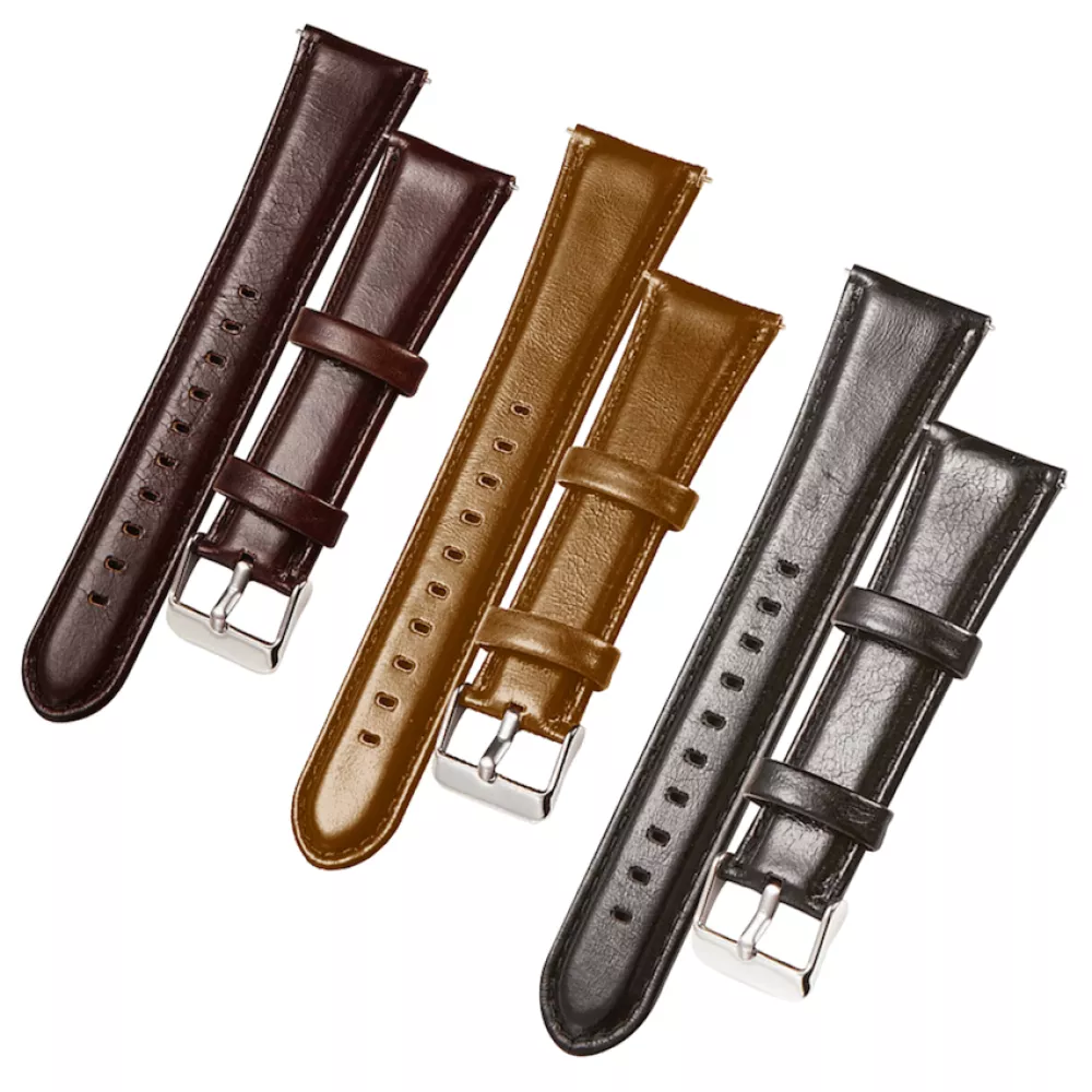 Кожена каишка за смарт часовник Huawei Watch GT2 46мм - Shine Leather Strap