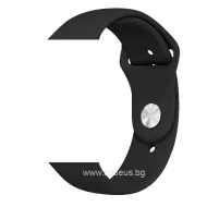 Силиконова каишка за смарт часовник Apple iWatch SE2 40мм S/M - Silicon Simple Strap