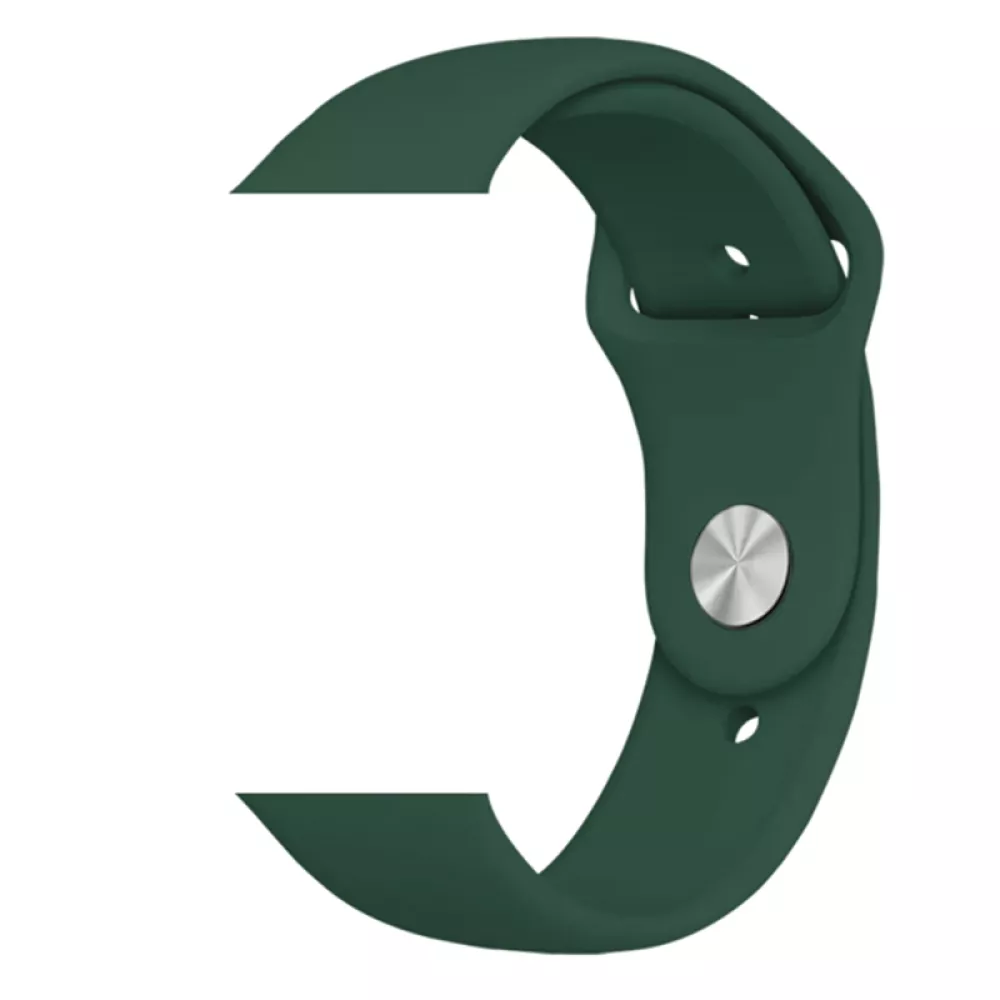 Силиконова каишка за смарт часовник Apple iWatch SE2 40мм S/M - Silicon Simple Strap