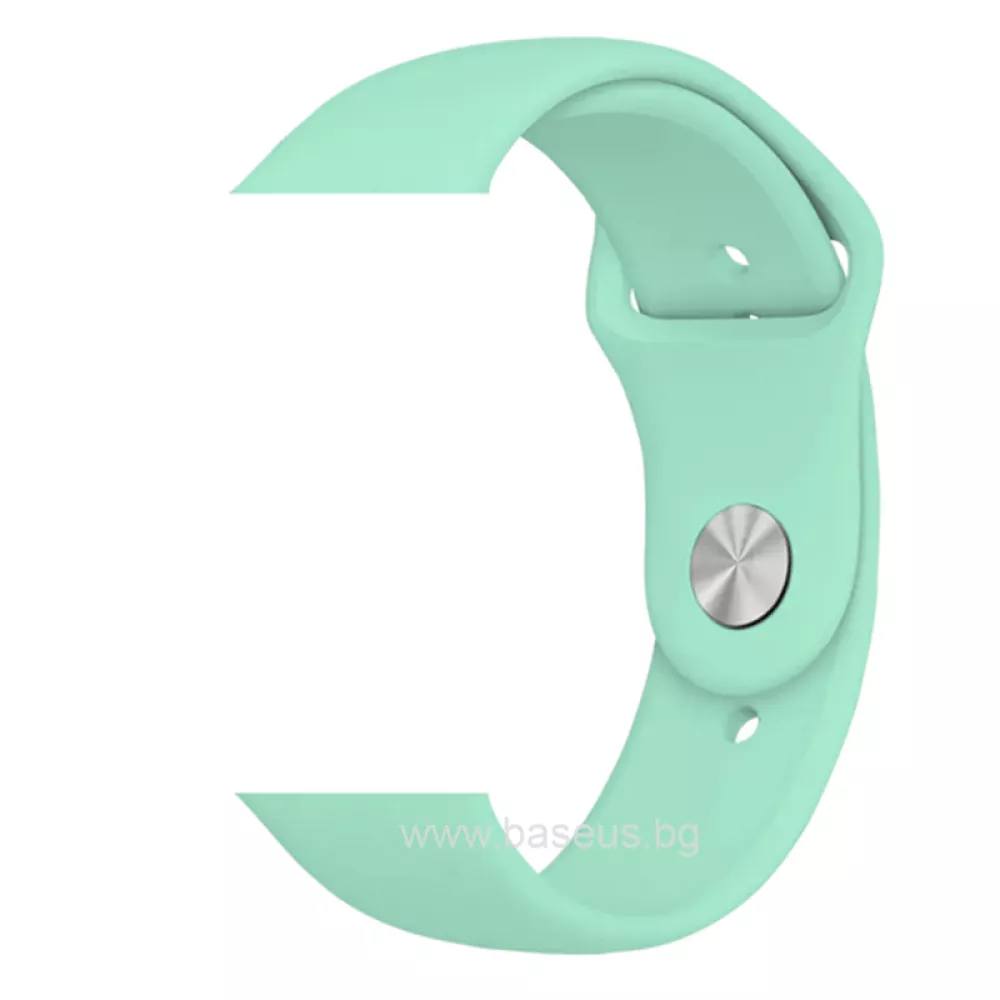Силиконова каишка за смарт часовник Apple iWatch SE2 40мм S/M - Silicon Simple Strap