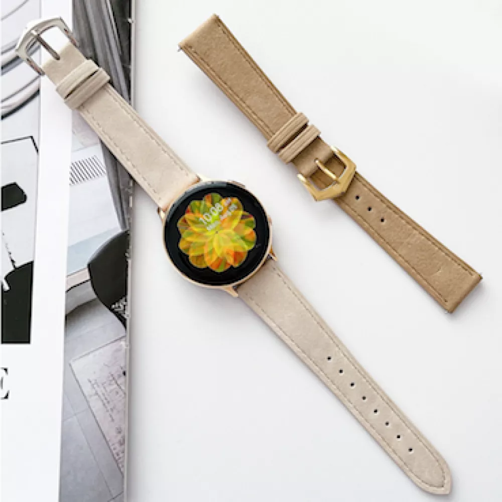 Кожена каишка за смарт часовник Huawei Watch GT3 Pro 43мм - Vintage Leather Strap