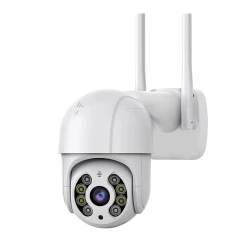 Външна WiFi камера с микрофон, нощно виждане и следене на движение, слот за TF карта, 4MP - Q5-40W