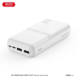 Външна батерия XO PR252  - 20 000 mAh