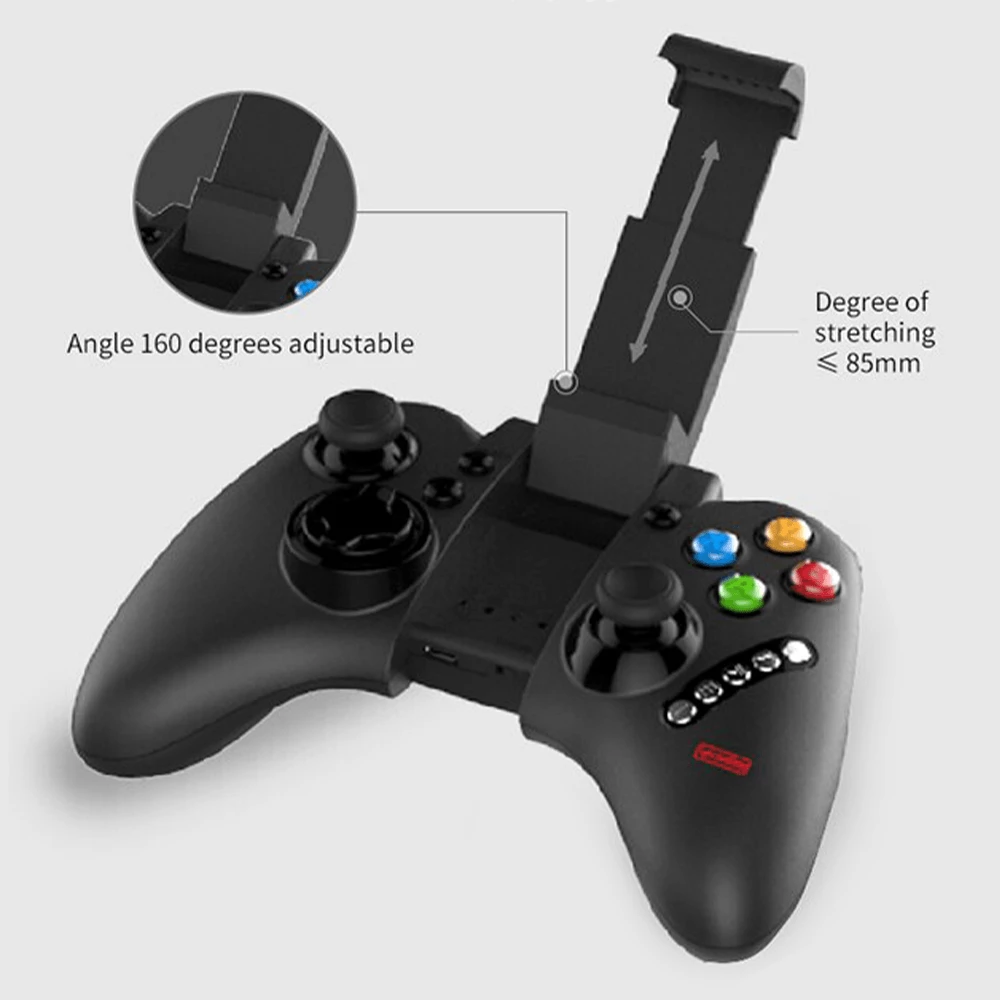 Bluetooth джойстик със стойка за телефон iPega 9021S Bluetooth Controller IOS/Android/TV/PC/PS3