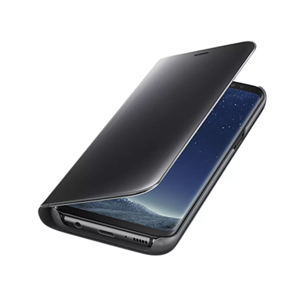 Калъф Flip Wallet за Samsung Galaxy A15 - Clear View Калъф Flip Wallet за Samsung Galaxy A15 - Clear View