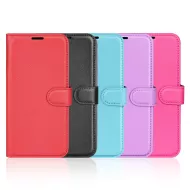 Кожен калъф Leather Wallet за Apple iPhone 13 Pro 